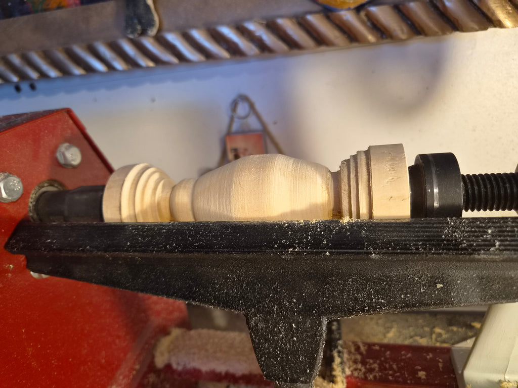 Hand-Carved Solid Pine Roller - Rolling in Gigglez
