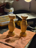 Hand-Carved Solid Pine Roller - Rolling in Gigglez