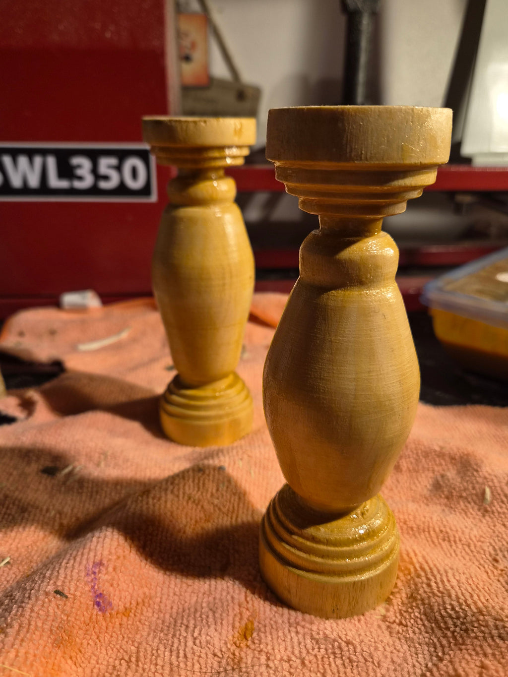 Hand-Carved Solid Pine Roller - Rolling in Gigglez