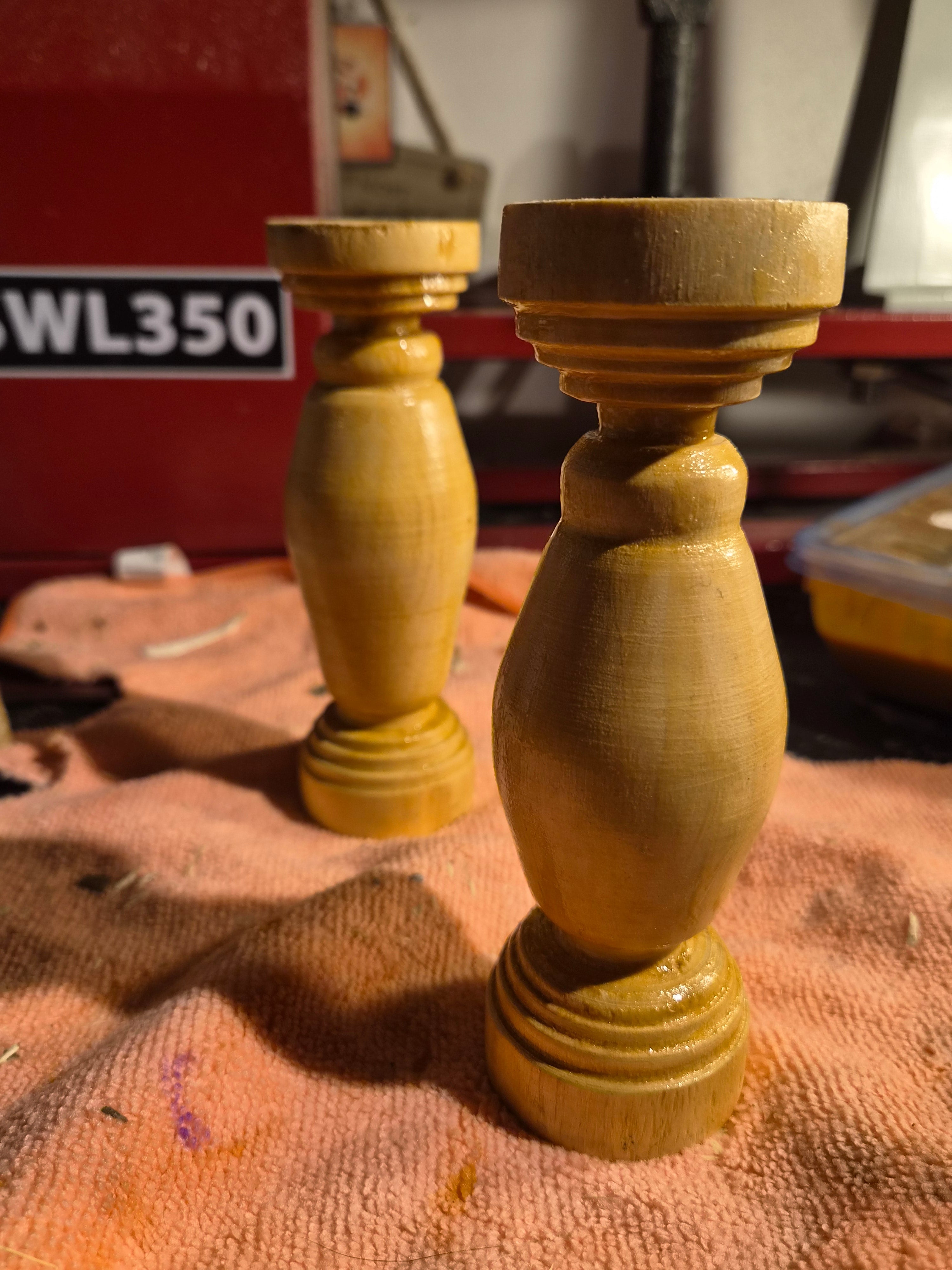 Hand-Carved Solid Pine Roller - Rolling in Gigglez