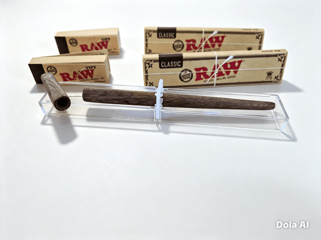 Handmade Wooden Rolling Tool — Perfect Cone Every Time (RAW) - Rolling in Gigglez