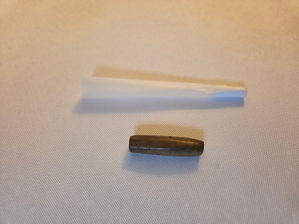 Jet Black Ebony Blunt Holder – Hand - Carved South African Ebony - Rolling in gigglez