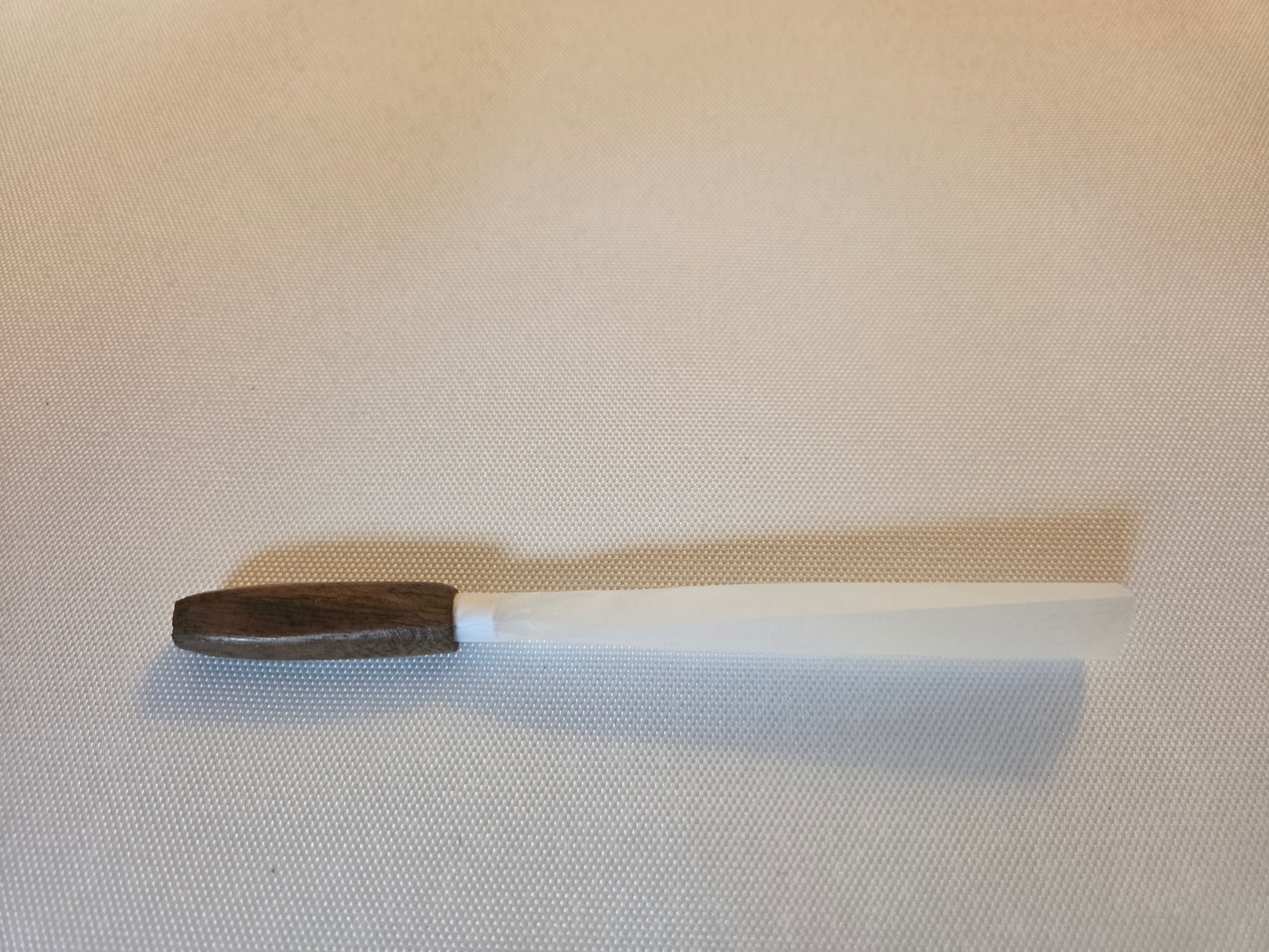 Jet Black Ebony Blunt Holder – Hand - Carved South African Ebony - Rolling in gigglez
