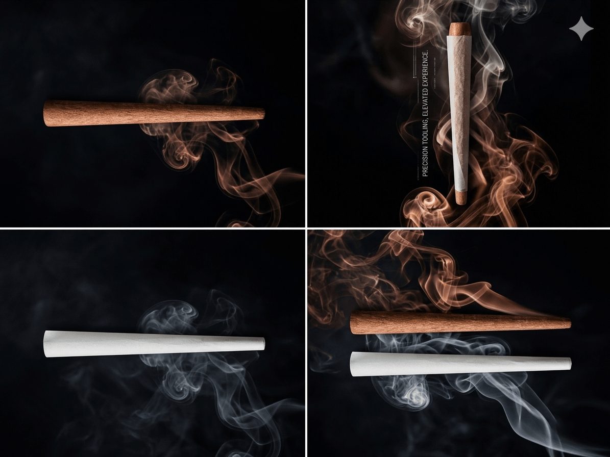 Premium Bamboo Rolling Station Kit — Lockable All - in - One Set - Rolling in gigglez