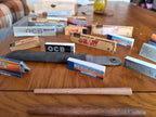 The Roller Set — Slim & Standard Hand-Carved Wooden Rollers in Leather Case - Rolling in Gigglez