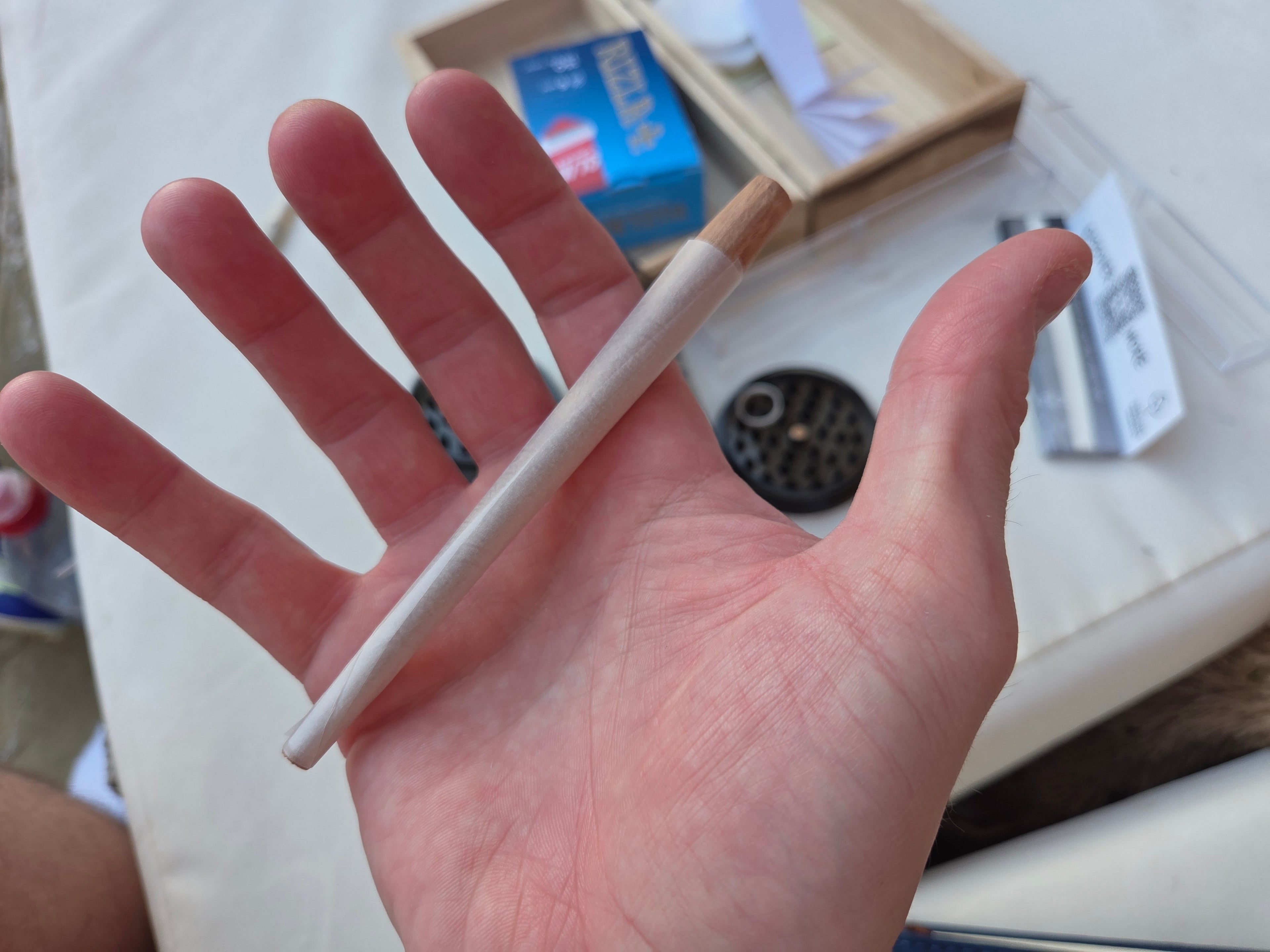 Travel Rolling Kit — Everything You Need, Ready to Go including the hand - carved Roller - Rolling in gigglez