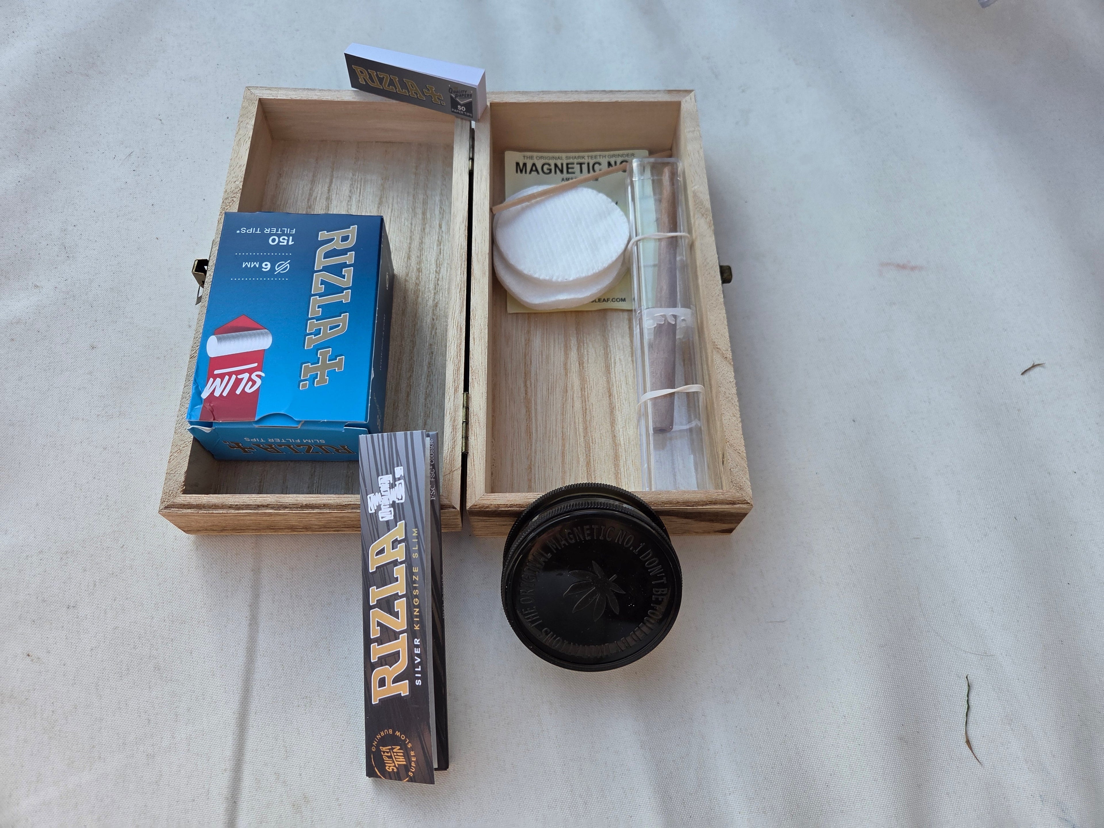 Travel Rolling Kit — Everything You Need, Ready to Go including the hand - carved Roller - Rolling in gigglez